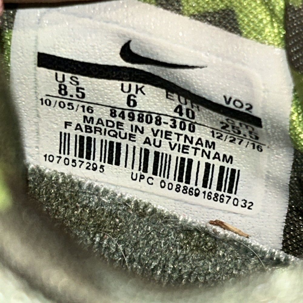 Nike Metcon 3 AMP Shoes Size 8.5 Womens Sneakers Camo Weightlifting Athletic B4 - Picture 6 of 7